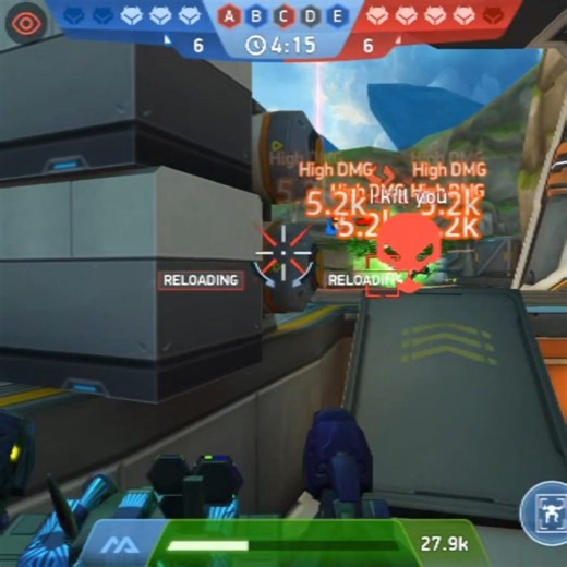 Dange danger 😈⚡ #gaming #mecharenagameplay #teammech #meches #mecharena