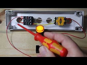 Building PLC Training Stations - Four State Input Circuit w/22mm devices