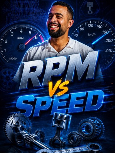 توب تيكنيكال علاقة لفات الموتور مع سرعة العربية خالّود هيقولك Top Technical Khalloud RPM vs Car Speed #سيارات #VS #FORUYOU #RPM #technical