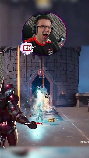 100 players vs Iron Man unibeam