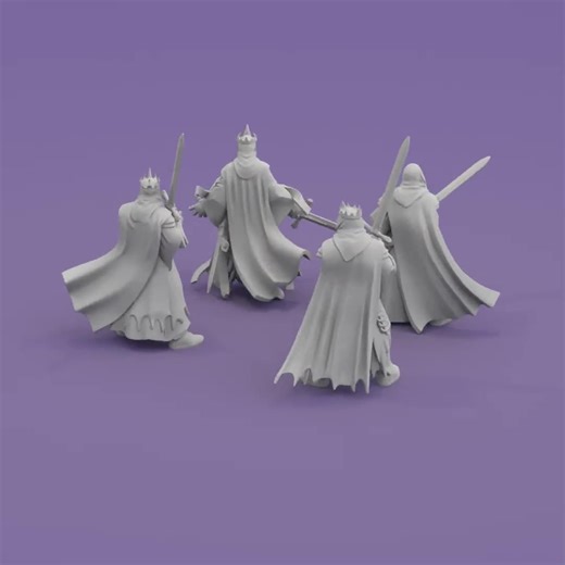 Wight Knight Miniatures for Wargaming, D&D, TTRPG 28mm 32mm