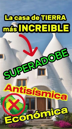 La casa de TIERRA más INCREIBLE Superadobe, económica, sustentable, antisísmica #bioconstruccion #permacultura #superadobe #argentina #construccion #casacontierra