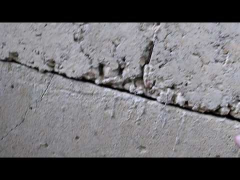 Cold joint on the Foundation wall, Galloway Building Services