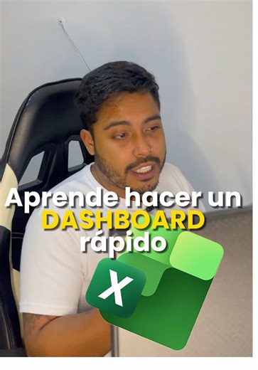 Te enseño a hacer un DASHBOARD rápido en Excel 🤓 No es hacer gráficos bonitos. Es identificar: • qué vende • quién paga • qué importa este mes Todo en menos de lo que tarda una clase y con criterio analítico real. Si Excel te parece lento… probablemente no es Excel. Guárdalo. Lo vas a necesitar. 📊⚡ #Excel #DataAnalytics #Dashboard #AprendeExcel #AnalisisDeDatos