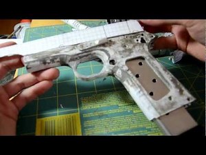 Paper M1911 Update (Grip Safety, Sear Spring, Slide Stop)