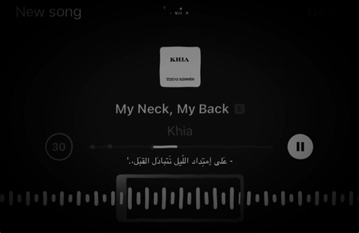 My Neck, My Back Khia lyrics translation
