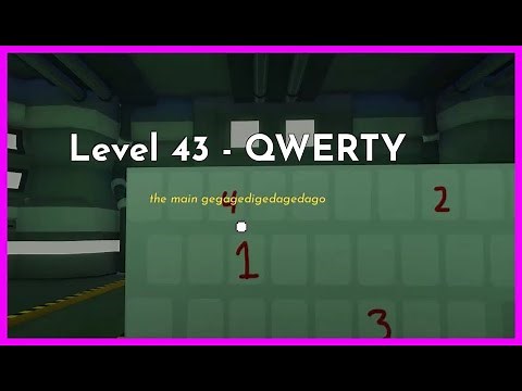 ESCAPE ROOM ACADEMY LEVEL 43 QWERTY Roblox