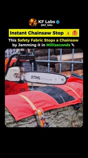 How Chainsaw Safety Chaps Stop a Blade Instantly 🪚🦺