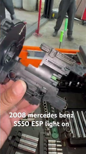 Mercedes-Benz S550 ESP light on