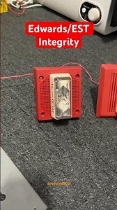 Edwards/EST Integrity #firealarm #firealarmfriday