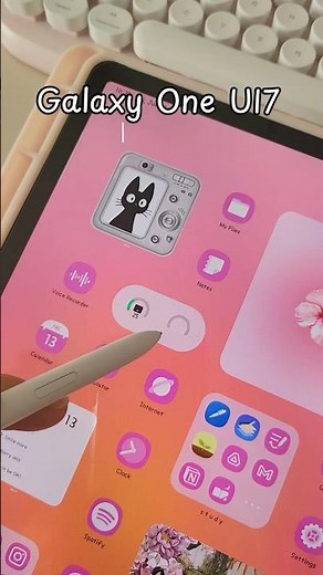 One UI7 Features you NEED to know ✏️💌 I finally updated my Samsung Galaxy Tab S9!