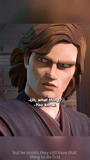 Star Wars: The Clone Wars｜Anakin Sneaks a Call to Padmé… and Obi-Wan Definitely Knows 😂