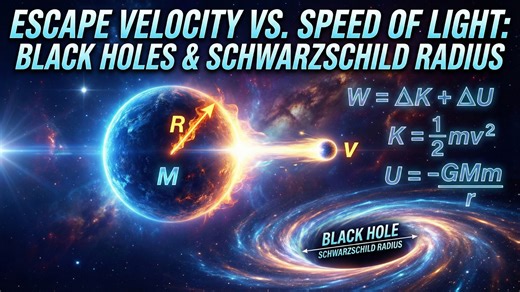 Understanding black holes: Escape velocity for light
