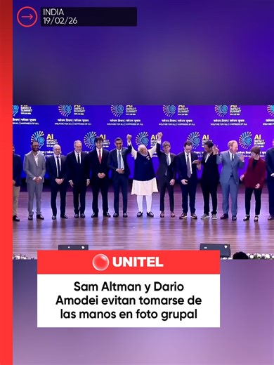 Cumbre de IA en India: CEO de OpenAI y Anthropic