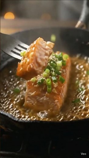 Sizzling Honey Garlic Salmon