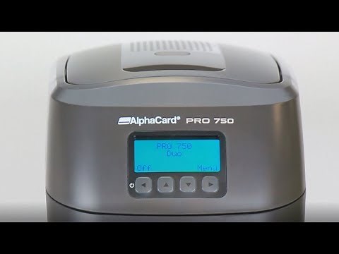 The All New AlphaCard Pro 750 Printer