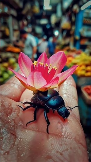 Parasite or Hybrid Beetle? #shorts