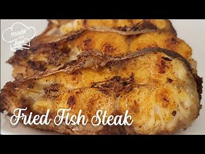 Fried Basa Fish Steak
