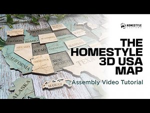 The Homestyle 3D USA MAP Tutorial