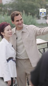 Welcome back to Shanghai, Roger Federer 😊 | Rolex Shanghai Masters