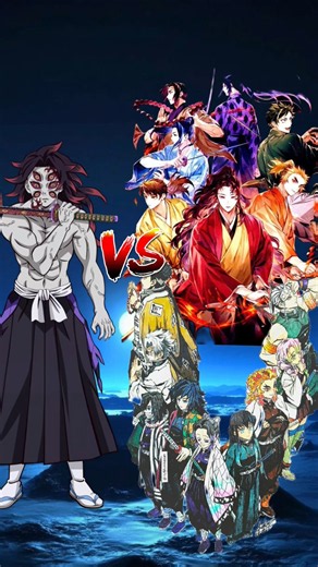 Kokushibo vs All Hashiras (past & present) #hashira #uppermoon #kokushibo #demonslayer #anime