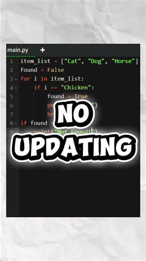 STOP USING FLAGS IN PYTHON!