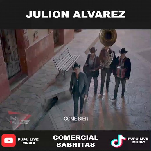 Julion Alvarez - Comercial Sabritas Reel | Pupu Live Music & Full Concerts