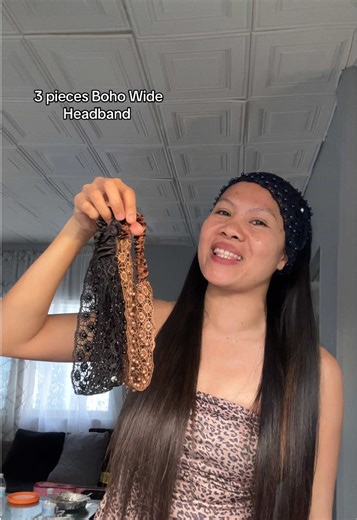 Stylish 3-Piece Boho Wide Headband