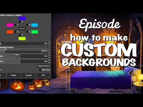 How to Make Custom Backgrounds - Episode Tutorial