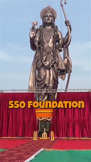 World’s Tallest Ram Statue Unveiled in Goa! 🚩❤️ | 77-Foot Lord Ram Darshan. #lorefuse #ram #goa #God