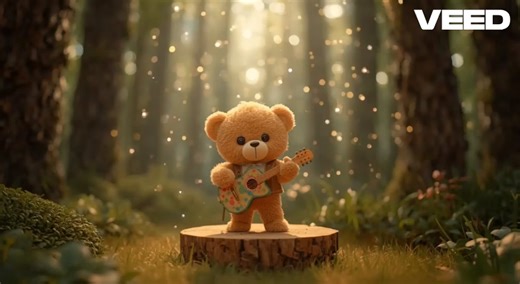 The Dancing Bear Show – A Magical AI Animation