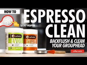 How to Easily Backflush and Clean Your Coffee Machine | Weekly Clean