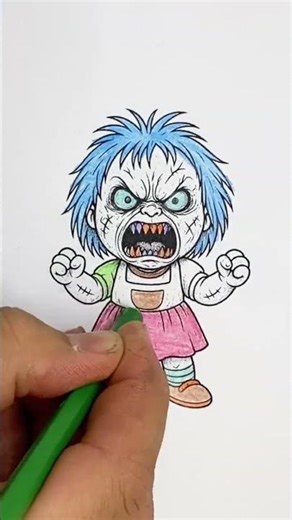 You look like this when you get angry #coloring #artdaily