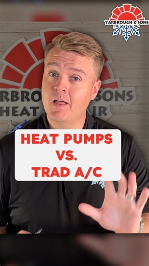 When choosing a heat pump over a traditional A/C, you're getting a higher level of efficiency and a dual-purpose system, since it can also heat your home. This is why many homeowners are switching to heat pumps. #oklahomacheck #edmondok #normanok #mooreok #oklahoma #oklahomacity #homeimprovement #homeownertips #hvac #familybusiness (Lic. #004965, Lic. #63635) | Yarbrough & Sons Heating, Cooling & Plumbing | Facebook