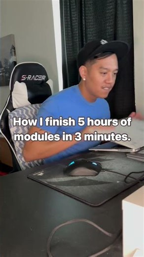 New record for finishing work modules #nurselife #nursingjobs #workfromhome