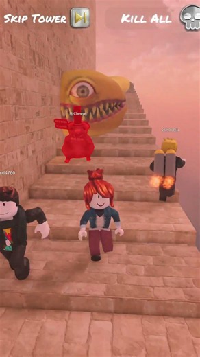 ماب مخيف في روبلوكس الليمونة المخيفه اسم الماب climb scary lemon tower 🍋😱 #roblox #روبلوكس