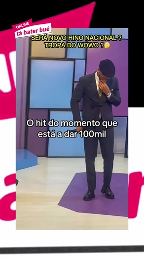 Novo hino nacional de angola, tropa do Wowo já está disponível em todas as plataformas 🚉 @Kilson Andrade Ulo vamos todos carregar esse Benga #angola🇦🇴portugal🇵🇹brasil🇧🇷 #viral_video #videos #viralvideos #musica #fypシ゚viral🖤video🤗foryou😍🔥1k❤️✨treding #entertainment #video