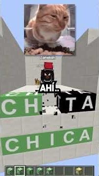 Toy Chica es la única animatronico que lleva ropa la cual es.. 🤫 #minecraft #laos