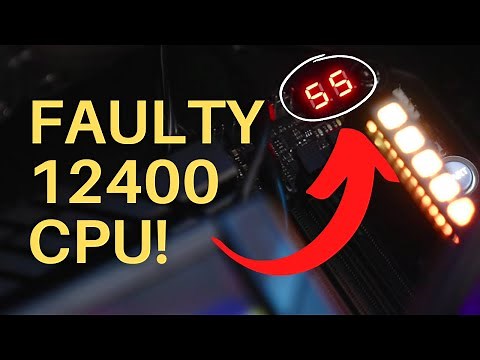 How did we identify a bad CPU? QCODE 55 error