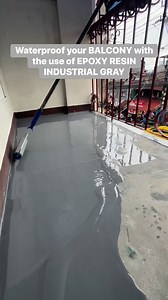 Waterproofing with the use of Epoxy Resin. #flooring #epoxyresin #epoxyresinflooring #epoxyfloor | Trendy Shop Philippines