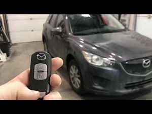 Remote car starter Mazda CX5 key fob engine start Auto Motor starten Fernbedienung Motorfernstart