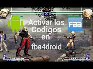 Como activar los cheat para kof 2002 magic plus 2 en android FBA4DROID