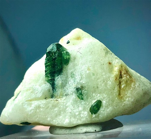 35.8g Natural Diopside Crystal on Matrix From Afghanistan, Rare Green Diopside Mineral Specimen for Collectors Unique Minerals for Decor - Etsy