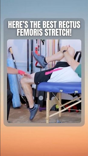 Here's The Best Rectus Femoris Stretch