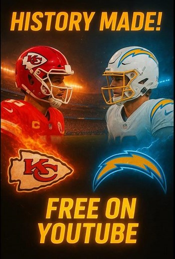 chiefs vs chargers: historic free nfl stream in brazil