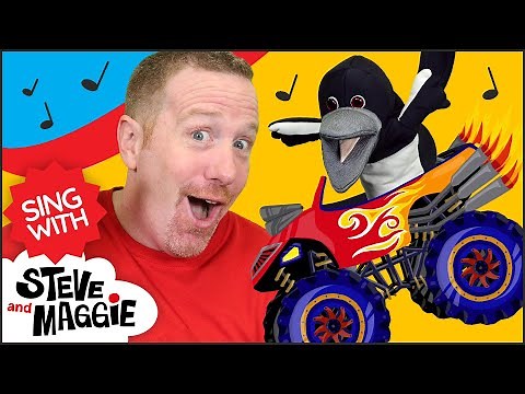 Monster Truck Song for Kids | Songs for kids | Sing with Steve and Maggie