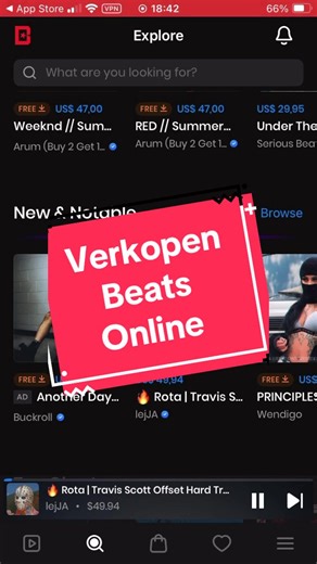 Vandaag laat ik zien hoe je gemakkelijk beats kunt kopen via de BeatStars app op je telefoon, zodat je meteen aan de slag kunt met je muziekproductie. Ik leg uit hoe je de app downloadt en de beste beat trap kunt vinden. Vergeet niet te abonneren voor meer muziekles! Wil je beats kopen? Voor je zelfgemaakte teksten? Dit kan! Via de app BEATSTAR. In deze app staan allemaal verschillende beats makers die hen beats te koop aanbieden. Voor lage prijzen kan je dan een beat aanschaffen en rechtenvrij 