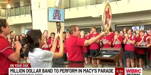 Million Dollar Band to perform in Macy's Thanksgiving parade 2026