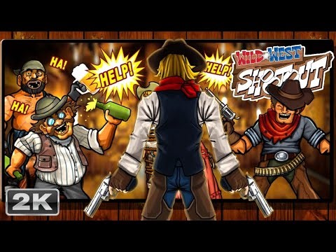 WILD WEST SHOOTOUT Arcade Full Gameplay (No Commentary)