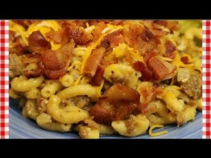 Bacon Cheeseburger Mac ~Homemade Cheeseburger Macaroni Recipe ~ Noreen's Kitchen